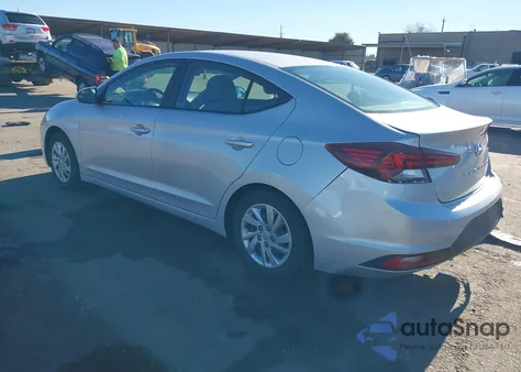 2019 Hyundai Elantra Se из США, поврежденный, VIN KMHD74LFXKU782707